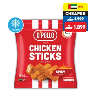 D’Pollo Chicken Sticks/ Spicy Chicken Sticks 750g D’Pollo Chicken Sticks/ Spicy Chicken Sticks 750g