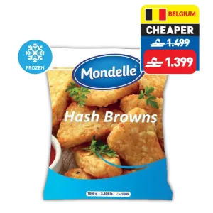 Mondelle Hash Browns 1kg Mondelle Hash Browns 1kg