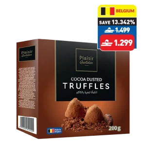 Plaisir Quotidien Assorted Cocoa Dusted Truffles 200g Plaisir Quotidien Assorted Cocoa Dusted Truffles 200g