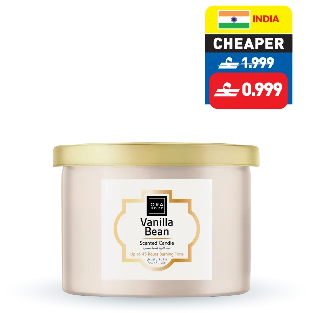 Ora Home Vanilla Bean Candle 1 Jar Ora Home Vanilla Bean Candle 1 Jar