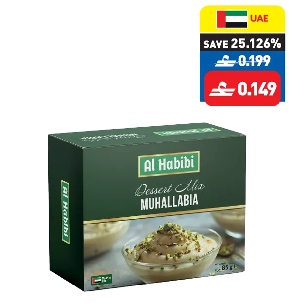 Al Habibi Dessert Mix Muhallabia 85g Al Habibi Dessert Mix Muhallabia 85g
