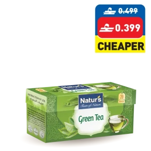 Natur’s Green Tea 20’s