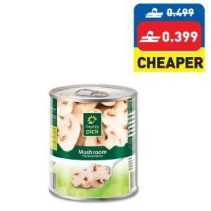 Freshly Pick Mushroom Pieces & Stems 400g