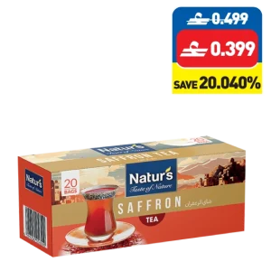 Natur’s Saﬀron/ Turkish Tea 20’s