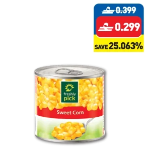 Freshly Pick Sweet Corn 340g