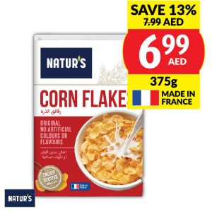 Naturs Corn Flakes 375g