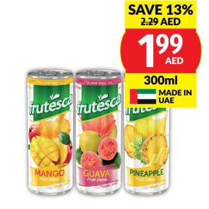 Frutesca Mango/ Guava/ Pineapple Drink