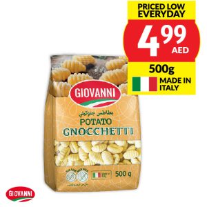 Giovanni	Gnocchetti 90% Potato 500g