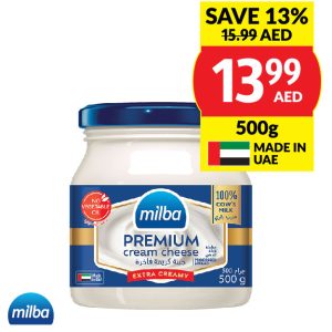 Milba Premium Cream Cheese 500g
