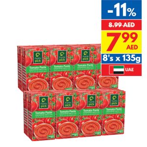 Freshly Pick Tomato Paste 8 X 135G Freshly Pick Tomato Paste 8 X 135G