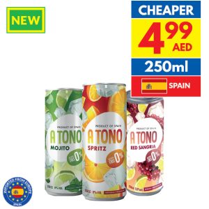 Atono Mojito/ Spritz/ Red Sangria Sparkling in Can Atono Mojito/ Spritz/ Red Sangria Sparkling in Can