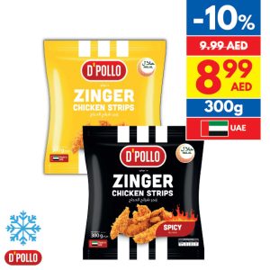 D’Pollo Zinger Chicken/ Spicy Chicken Strips D’Pollo Zinger Chicken/ Spicy Chicken Strips