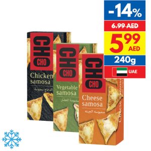 Cho Cho Chicken/ Vegetable/ Cheese Samosa Cho Cho Chicken/ Vegetable/ Cheese Samosa