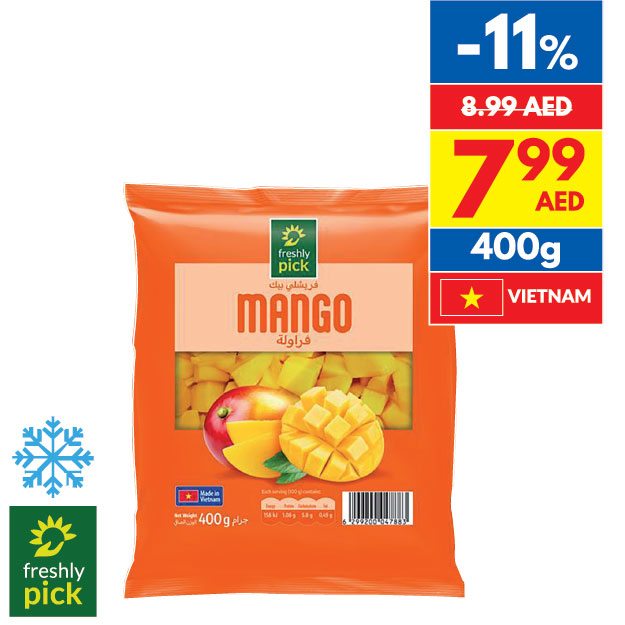 Freshly Pick Frozen Kaew Mango Freshly Pick Frozen Kaew Mango