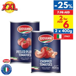 Giovanni Chopped/ Whole Tomatoes