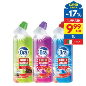 Ora Toilet Cleanr Anti-Limescale/ Bleach/ Deodorizer Ora Toilet Cleanr Anti-Limescale/ Bleach/ Deodorizer