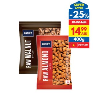 Naturs Raw Almond/ Raw Walnut