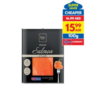Plaisir Quotidien Premium Norwegian Smoked Salmon 100g
