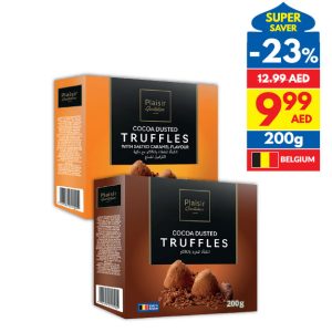 Plaisir Quotidien Cocoa Dusted Truffles/ With Salted Caramel Flavour 200g Plaisir Quotidien Cocoa Dusted Truffles/ With Salted Caramel Flavour 200g