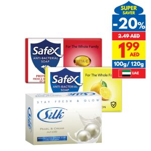 Safex/ Silk Assorted Antibacterial Soap Safex/ Silk Assorted Antibacterial Soap