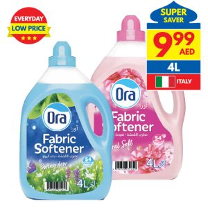 Ora Fabric Softener Spring Dew / Floral Soft/ Lavender 4L Ora Fabric Softener Spring Dew / Floral Soft/ Lavender 4L