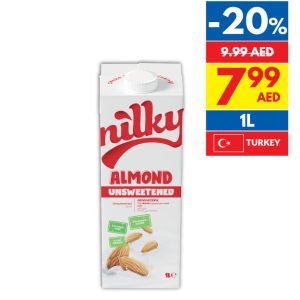 Nilky Almond Unsweetened 1L Nilky Almond Unsweetened 1L