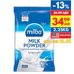 Milba Instant Milk Powder 2.25Kg Milba Instant Milk Powder 2.25Kg