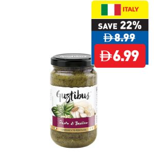 Gustibus Basil Pesto/ Pesto Calabrese 190g