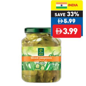 Freshly Pick Sliced Jalapenos 370g