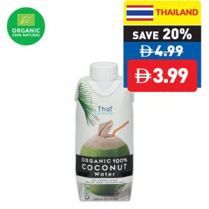 Thai Coco Organic Coconut Water 330ml