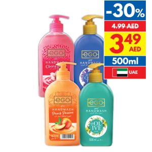 Ego Assorted Handwash 500ml Ego Assorted Handwash 500ml