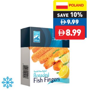 Deep Blue Breaded Fish Finger 300g