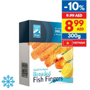 Deep Blue Breaded Fish Finger 300g Deep Blue Breaded Fish Finger 300g