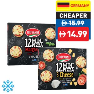 Giovanni Mini Pizza Margherita/ 3 Cheese