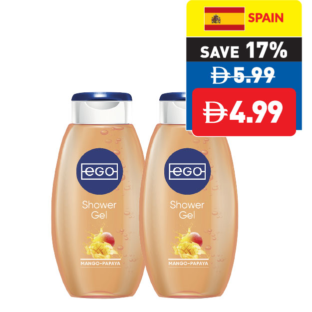 Ego Assorted Shower Gel