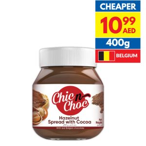 Chic n Choc Hazelnut Spread With Cocoa 400g Chic n Choc Hazelnut Spread With Cocoa 400g