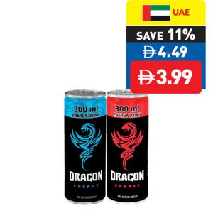 Dragon Energy Drink Blue/ Red 300ml