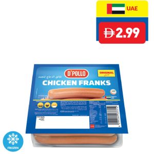 D’Pollo Chicken Franks Original 340g