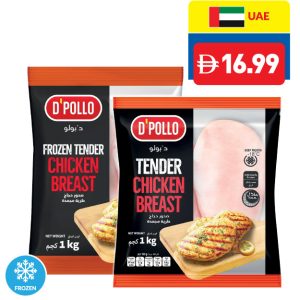 D’pollo Chicken Tender Breast 1Kg