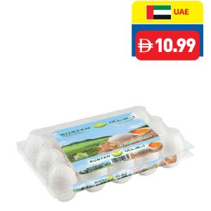 Bustan White Eggs 15 M UAE