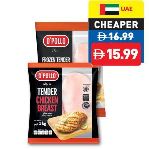 D’Pollo Tender Chicken Breast 1kg