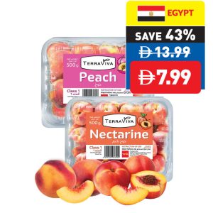 Terraviva Peach/ Nectarine 500g/pc Terraviva Peach/ Nectarine 500g/pc