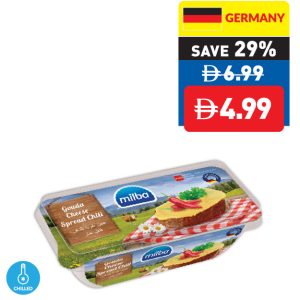 Milba Gouda Cheese Spread Chili 200g