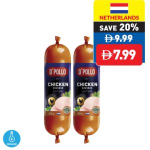 D’Pollo Chicken Sausage 400g