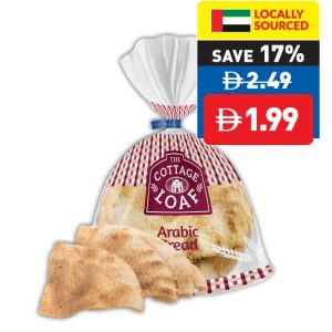 Cottage Loaf	Big Arabic Bread 600g