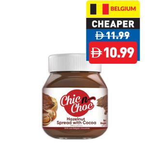 Chic n Choc Hazelnut Spread With Cocoa 400g