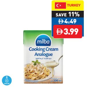 MIlba Cooking Cream 200ml