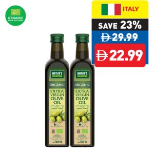 Naturs Organic Extra Virgin Olive Oil 500ml