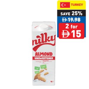 Nilky Almond Milk Unsweetened 1L