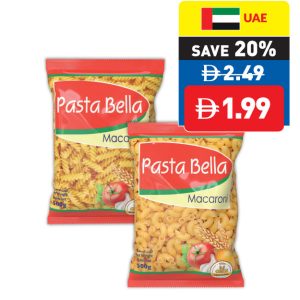 Pasta Bella Fusilli/ Elbow/ Spaghetti/ Penne Rigate 500g